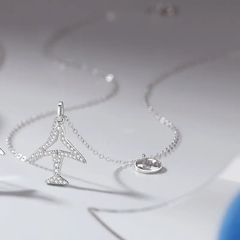 Couple Fashion Sterling Silver Necklace