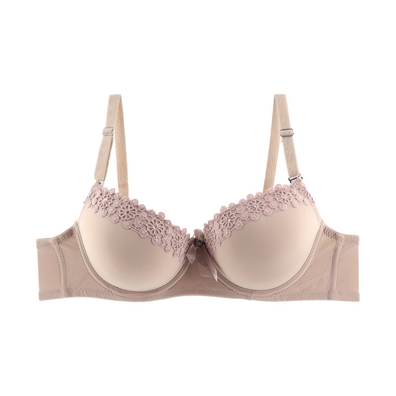 Title 3, Simple New Style Embroidered Bra With Diamonds