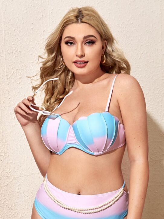 New European And American Large Size Bikini Swimsuit