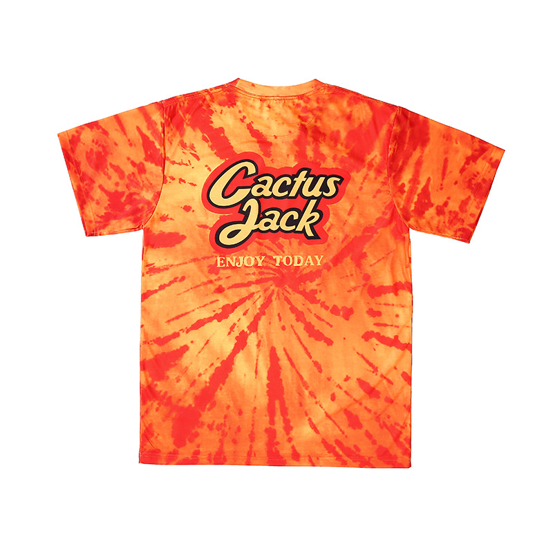 Title 2, Orange tie-dye print men