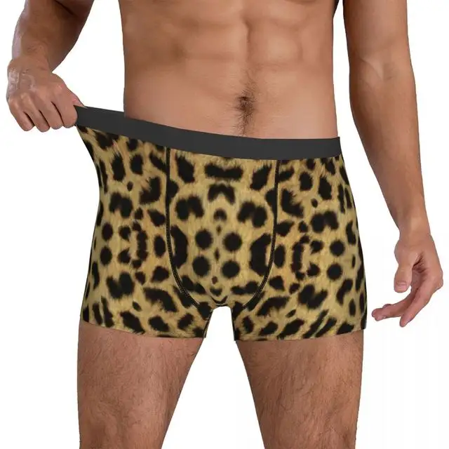 Funky Leopard Print Underwear Black Spots