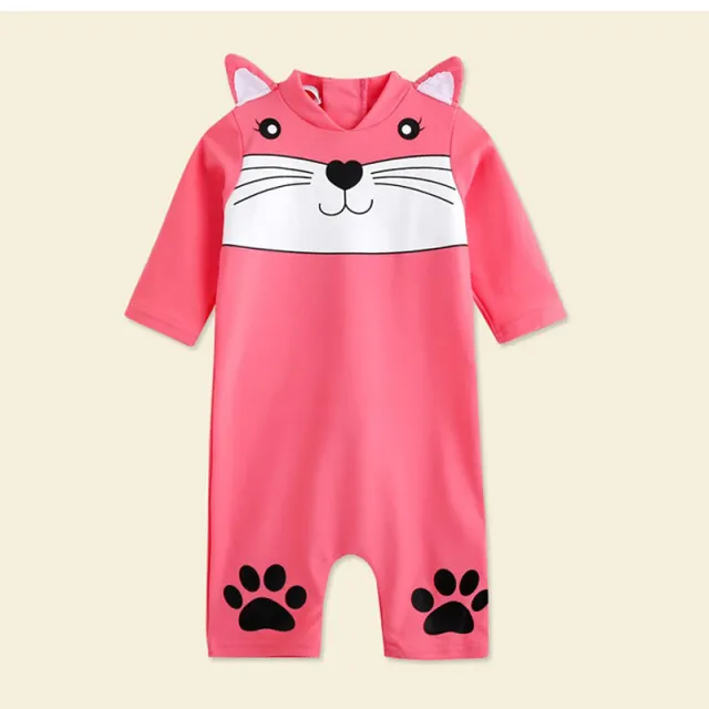 Warm Swimwear For Infants And Toddlers 1 3 Years Old Pink - Shop at LoveMi