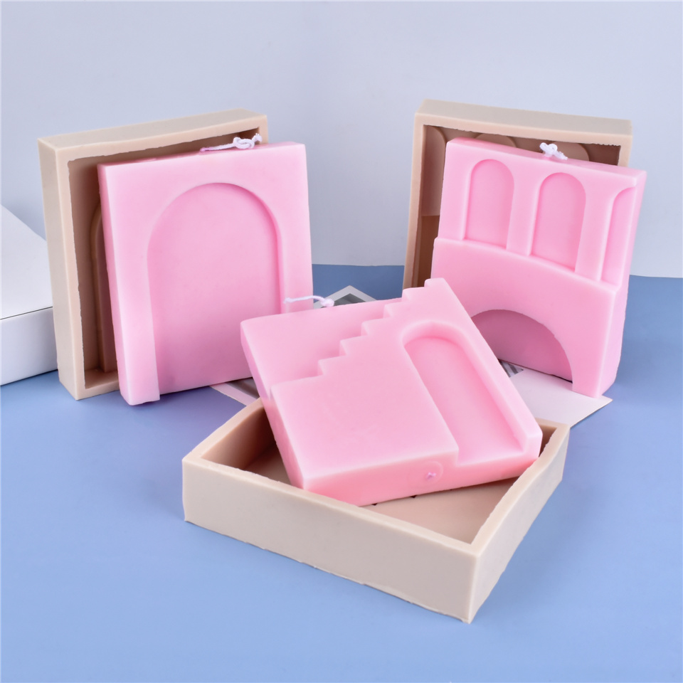 Moule à Bougies Cube en Silicone — Kit DIY pour Bougies Artisanales 5