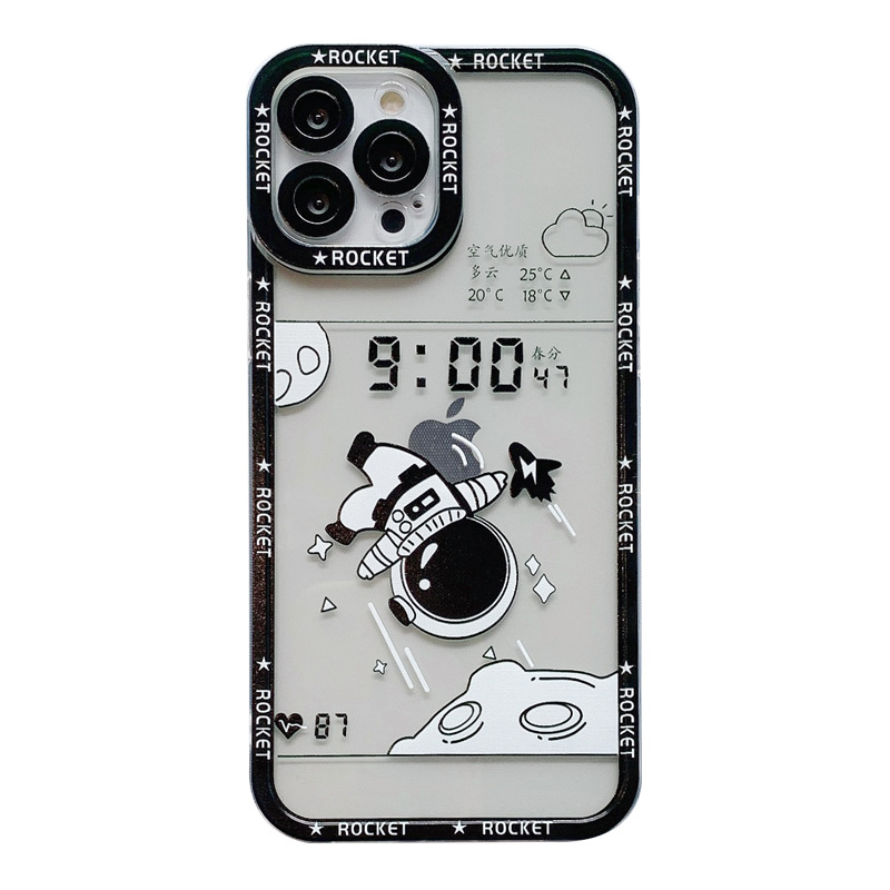 Angel Eyes Astronaut Phone Case Fine Hole Soft