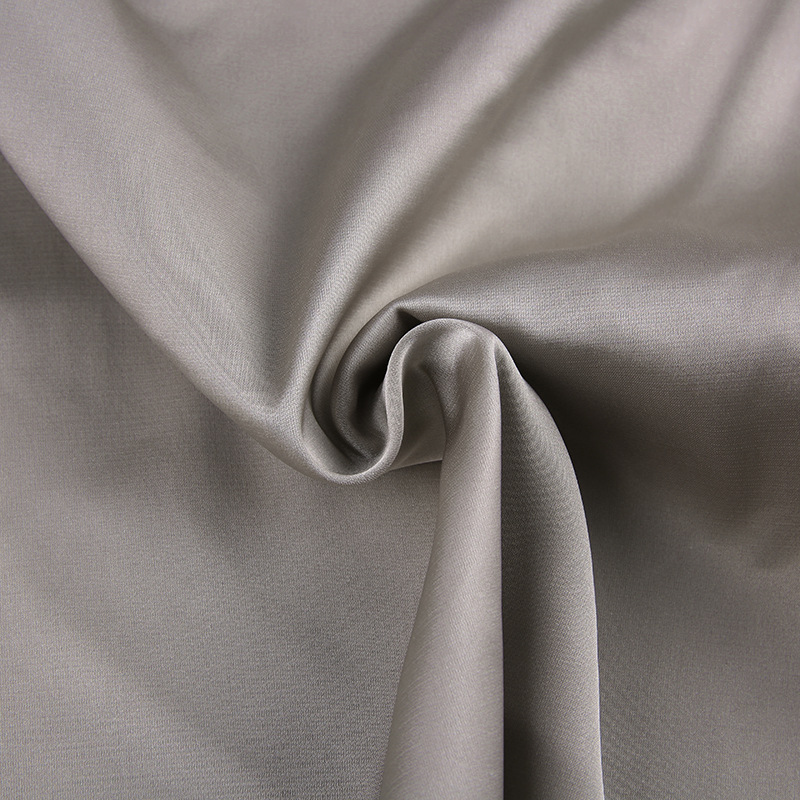 Title 7, Solid Color Temperament Drape Mopping Satin Low...