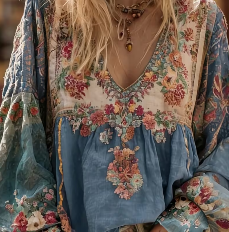 Vintage Hooded Jacket Versatile Lace-up Printed Sweatshirt