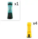 Portable Electric Fruit Juicer Wireless USB Rechargeable Mini Mixer Multifunction Summer Smoothie Blender Machine Kitchen Supplies view 83