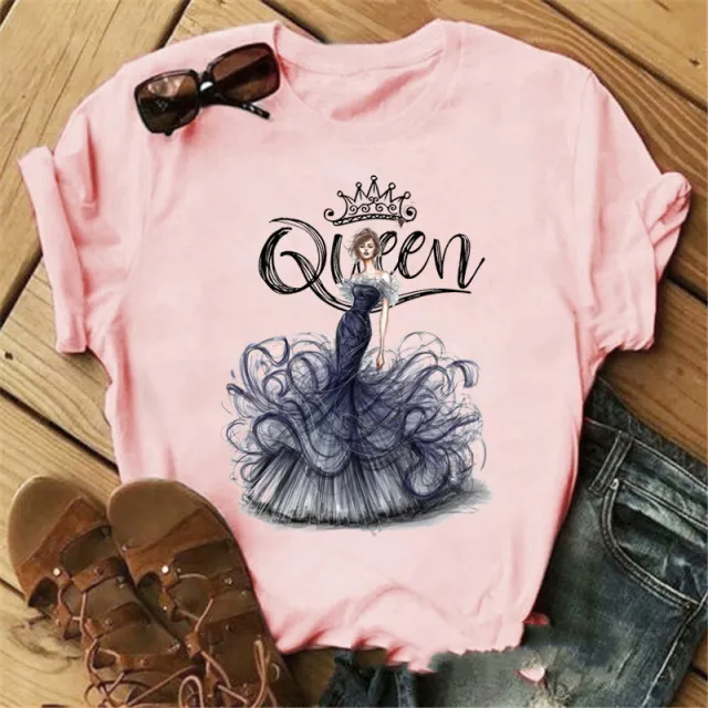 European And American Style Plus Size Print Ladies - Shop at LoveMi