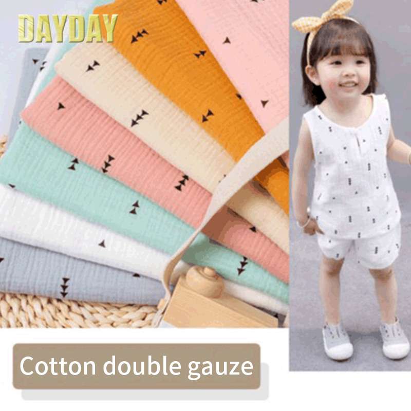 Cotton Printed Double Gauze Fabric Pure Cotton Baby Cotton