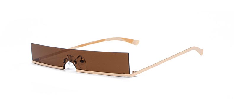 Title 7, Fashion Small Frame One-piece Sunglasses