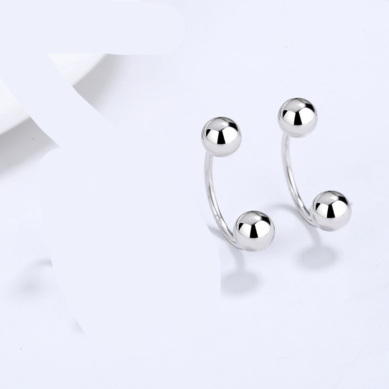 Title 6, S925 Sterling Silver Screw Pattern Tightening B...