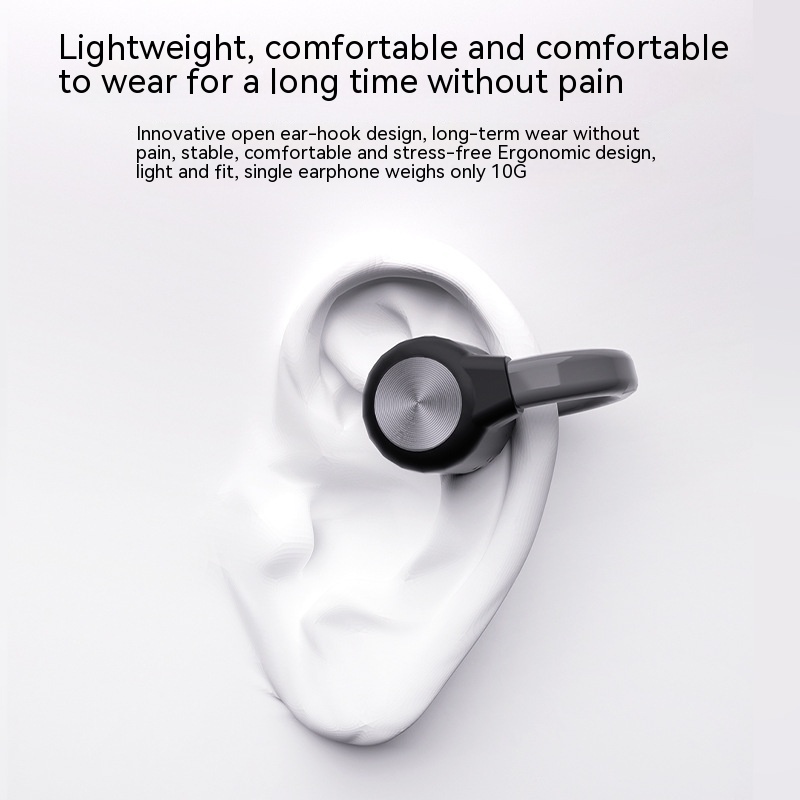 Bone Conduction Bluetooth Headset Single And Double Ear Hanging - Image 5