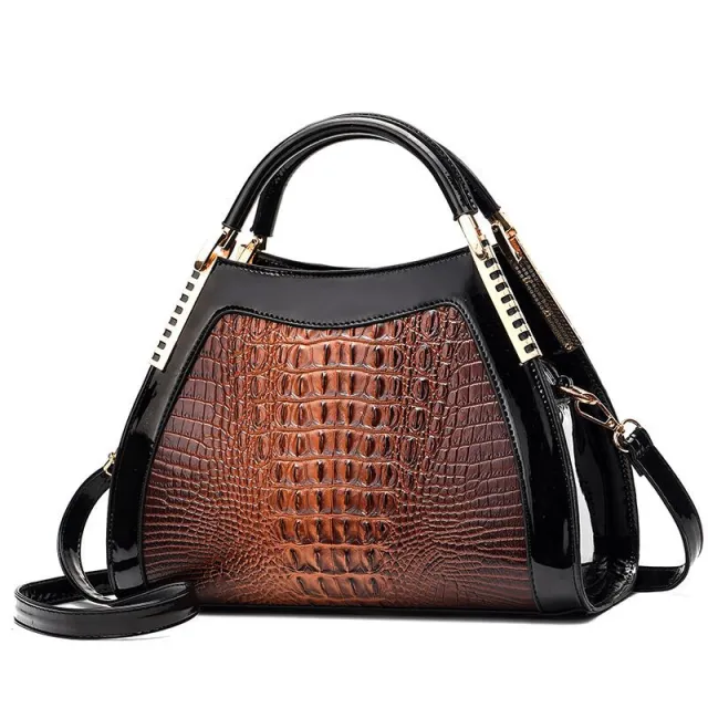 New Fashion Pattern One shoulder Messenger Bag Korean Version Ins Simple Trendy Ladies Handbag Red - Shop at LoveMi