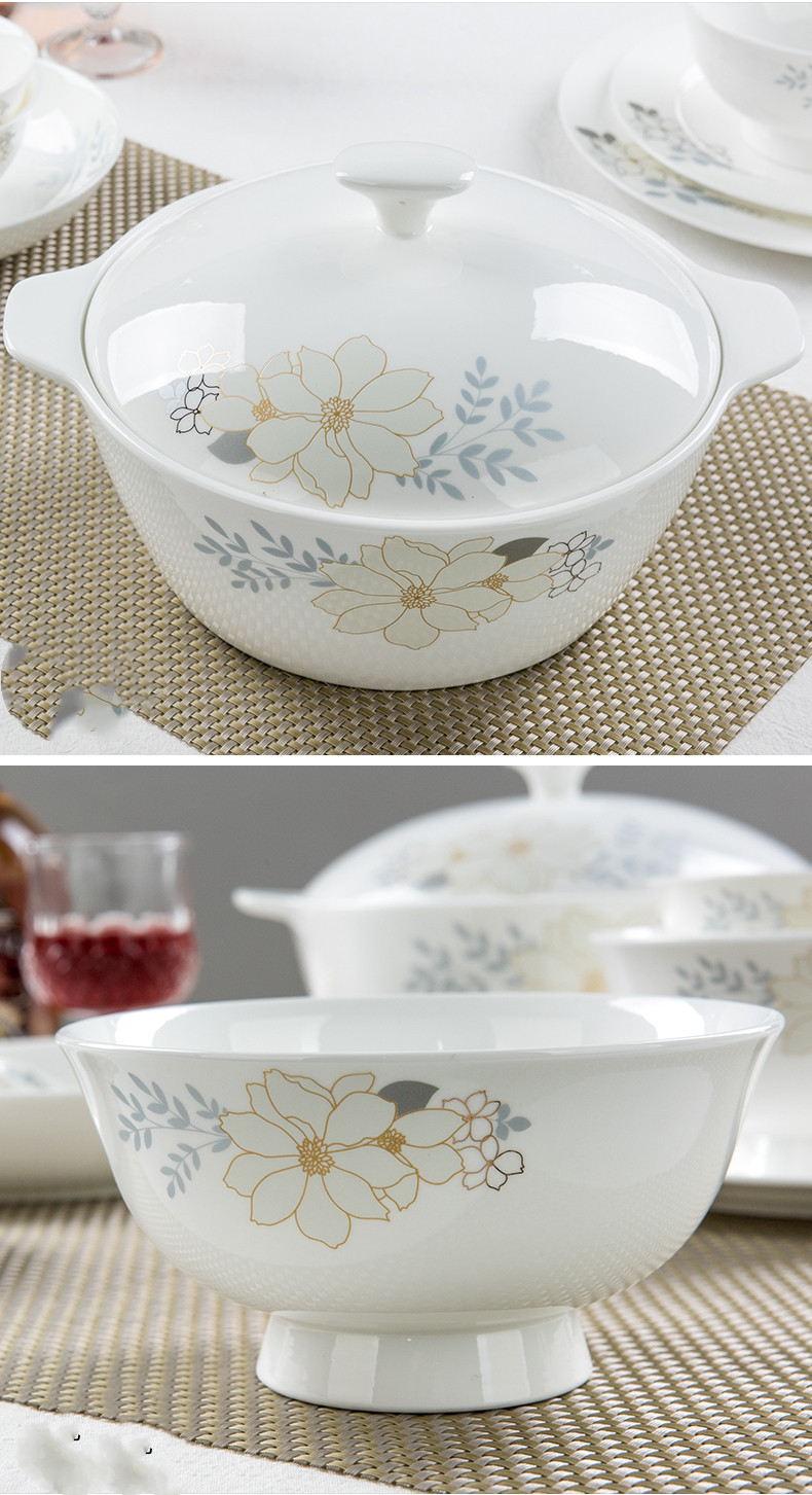 Title 1, Bone china servies set in Europese stijl, komme...