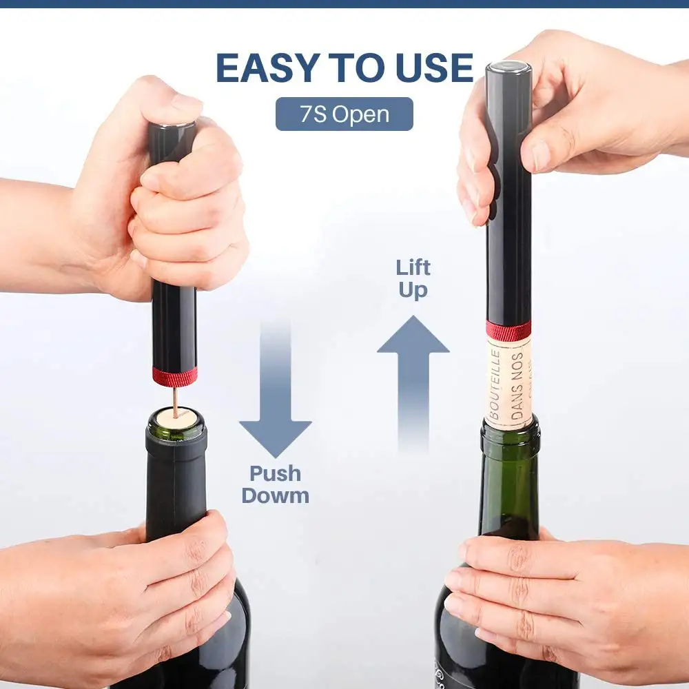 Air Pressure Corkscrew Wine Bottle Opener Artifact Household Wine Corkscrew