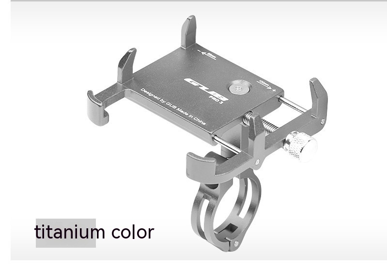 Aluminum Alloy Mobile Phone Bracket Motorcycle – Titanium, Multifunctional