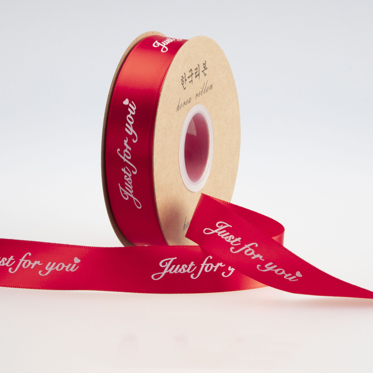 Flower Bouquet Ribbon Printed English Letter Ribbon