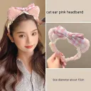 Cat Ear Pink Headband