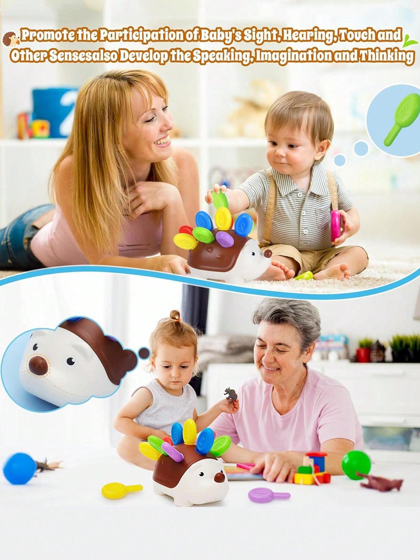 Hedgehog Educational Toy Set1Hedgehog And 10 Colorful Numbered Quills Ideal Birthday Or Christmas Gift For Toddlers Aged 1 -3 2