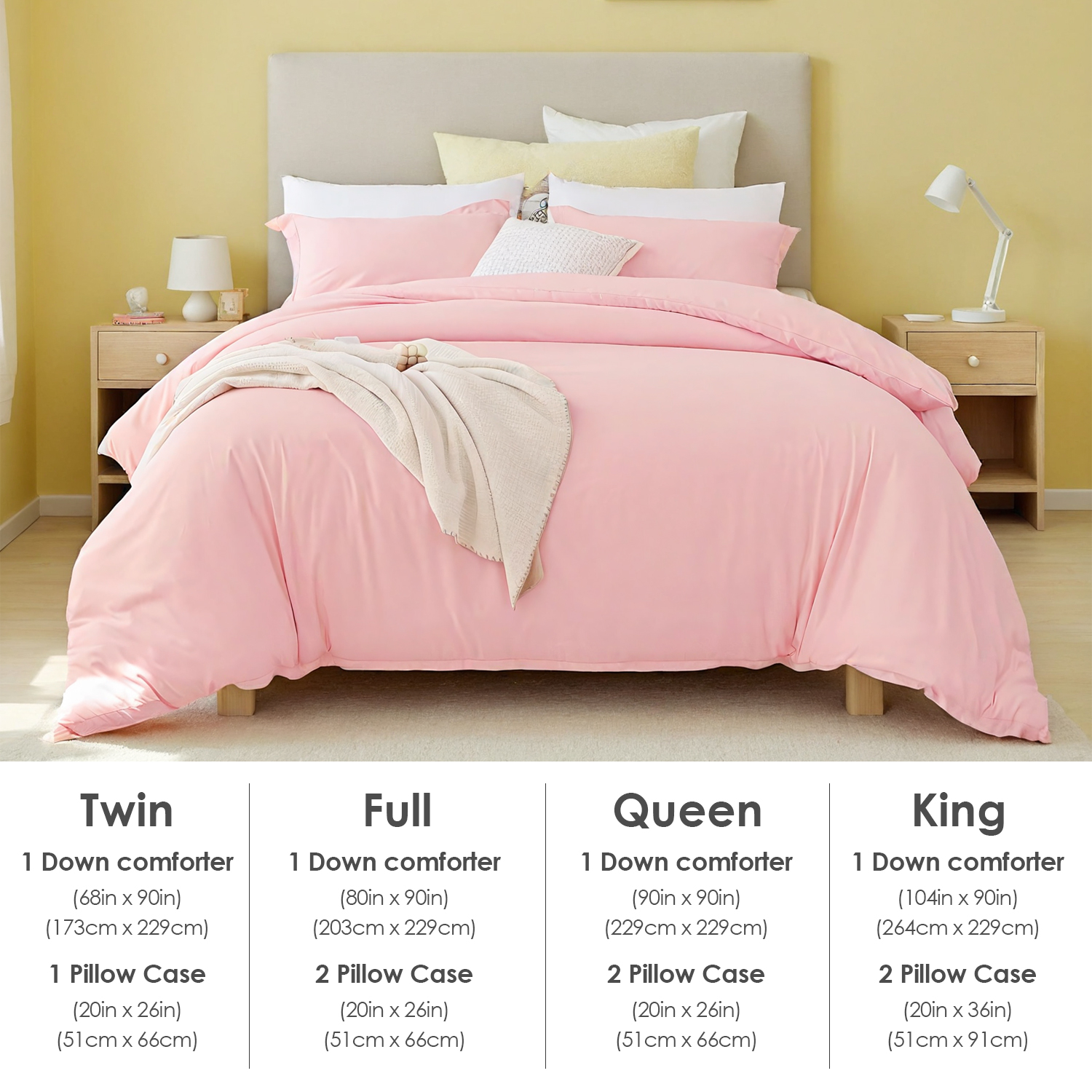 2-Pack White & Pink 3-Piece Bohemian Bedding Sets.Crafted From Durable, Abrasion-resistant Fabric That Maintains Exceptional Softness For Comfortable Sleep. Skin-friendly. — foto 6