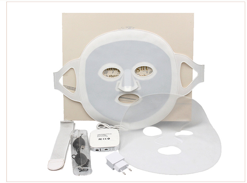 Led Mask Instrument Silicone Photon Beauty Instrument Acne Beauty Mask — foto 7