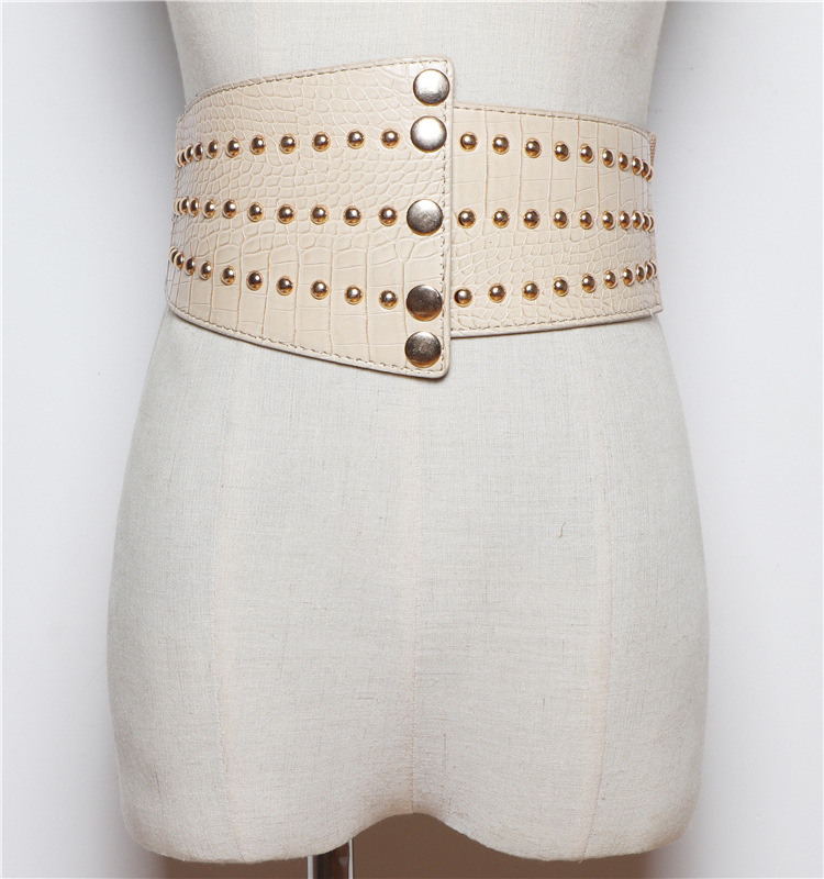 Title 5, Studded Waistband Waistband Retro Elastic Elast...