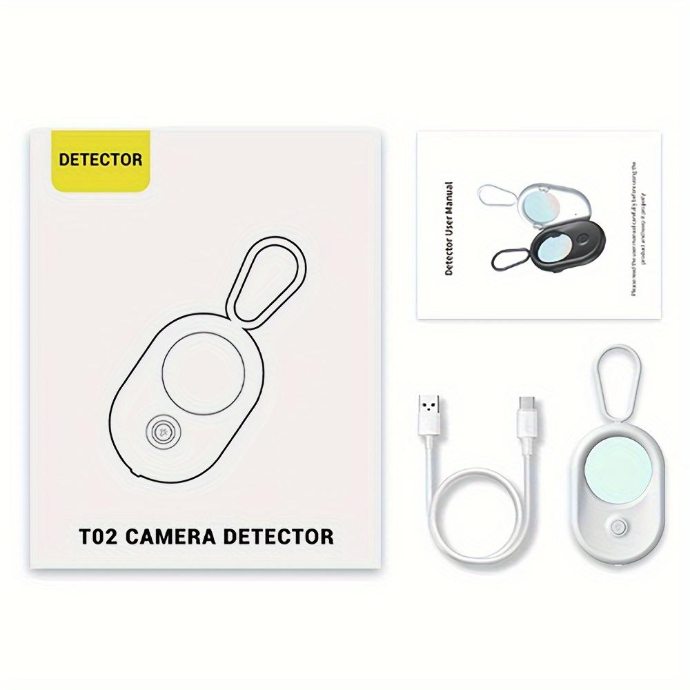 Rechargeable USB-powered Infrared Camera Detector, Portable Anti-spy Surveillance Scanner