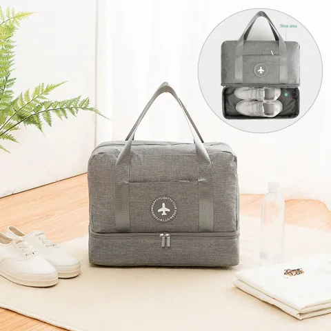 Dry and Wet Separation Travel Bag Tourism Fitness Storage
