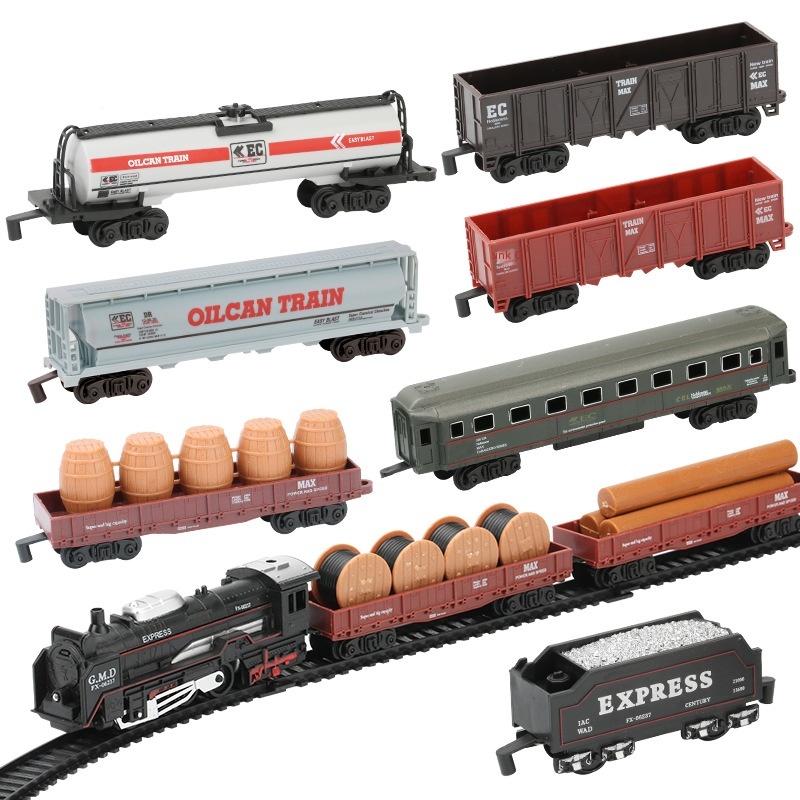 Simulation Electric Track Classical Model Toy Train