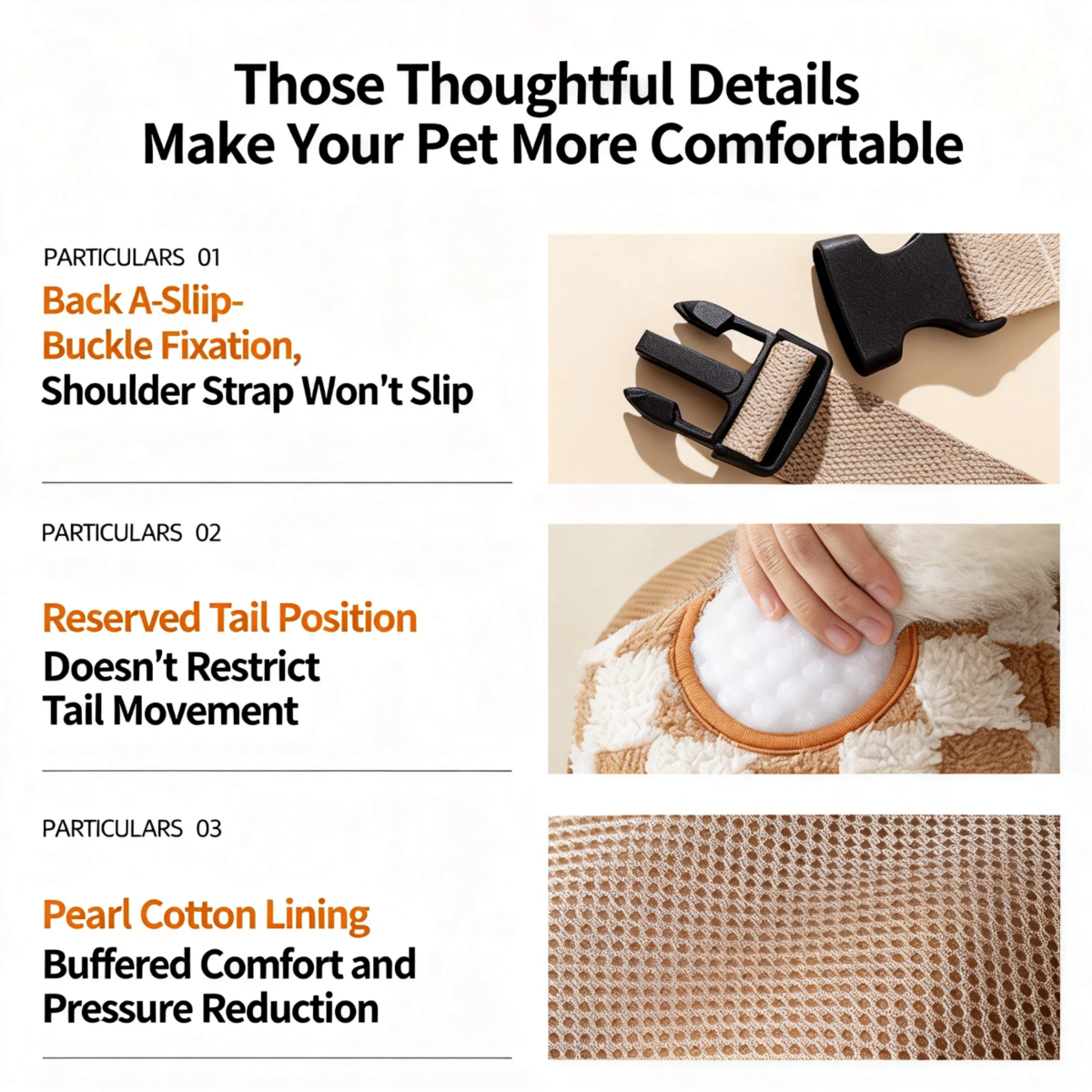 Sac à dos en polaire pour animaux — Confort optimal pour tes balades - image 4