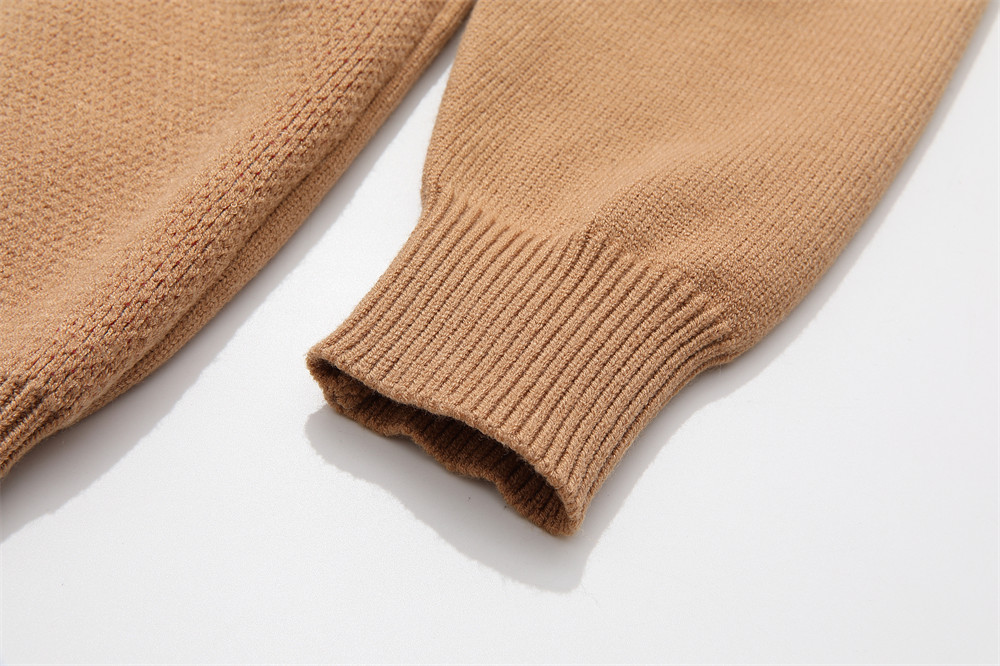 Star Cross Jacquard Crew Neck Sweater Trendy Brand