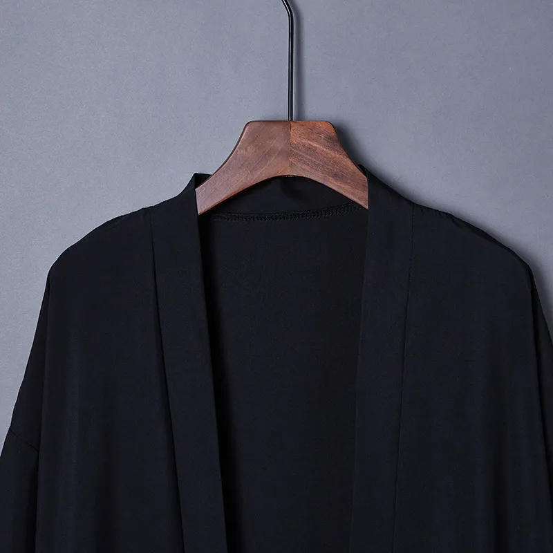 Pure Color All-match Kimono Cardigan Sun Protection Clothing