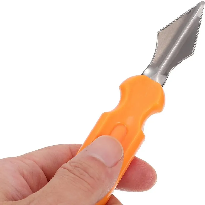 Halloween Stainless Steel Pumpkin Carving Set Fruit Carving Kitchen Gadgets – image 7