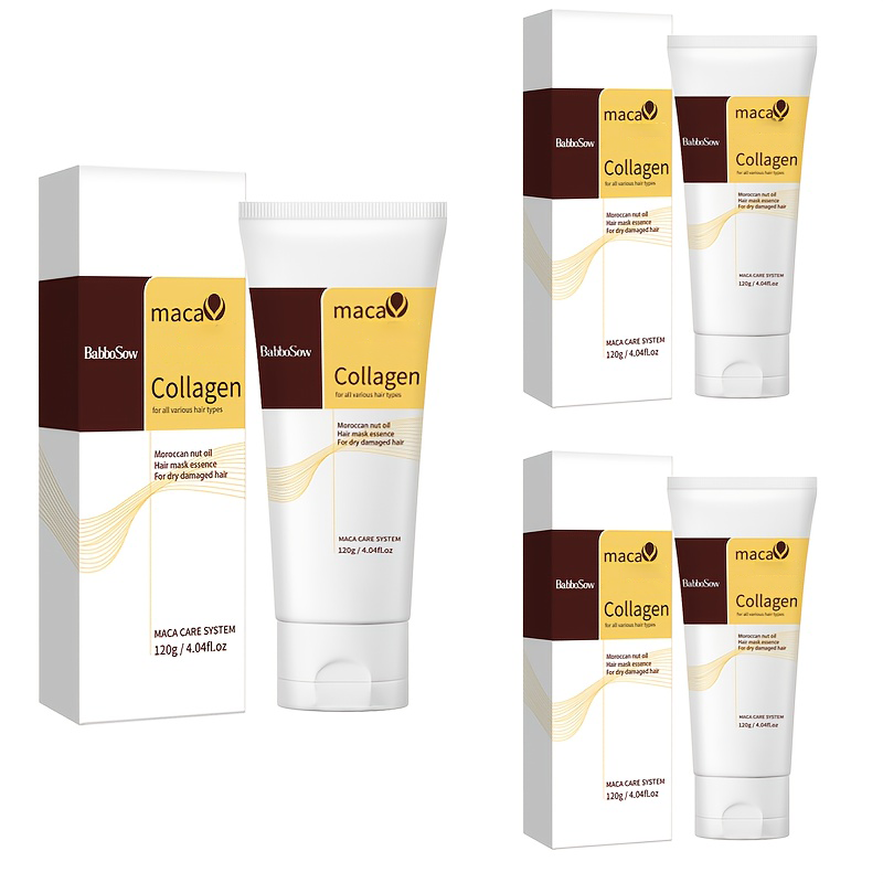 Only Supports Self Pickup With Waybill Collagen No Heat Hair Mask Deep Repair... 5