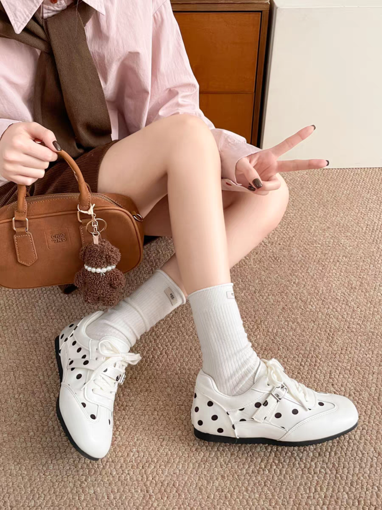 Retro Platform Hidden Wedge German Army Trainers Women, 2026 Spring Lightweight Fashionable Versatile Casual Comfortable Skate Sneakers