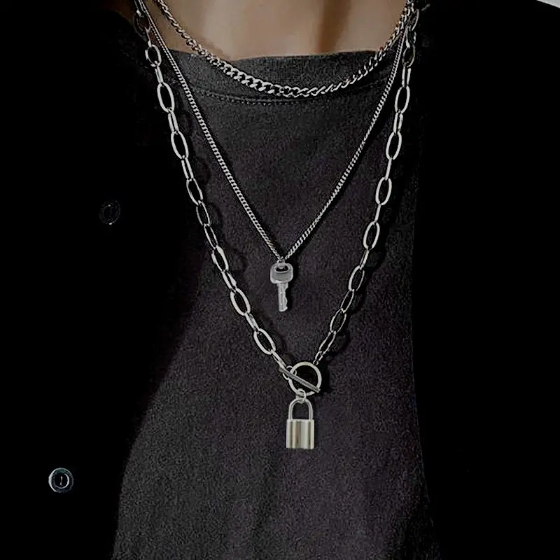 Women's Hip-hop Wind Key Lock Accessories