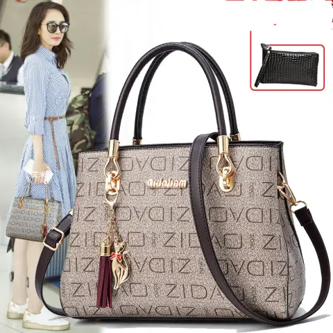 Printed Fashion Ladies Handbags Big Bags All-match Single Shoulder