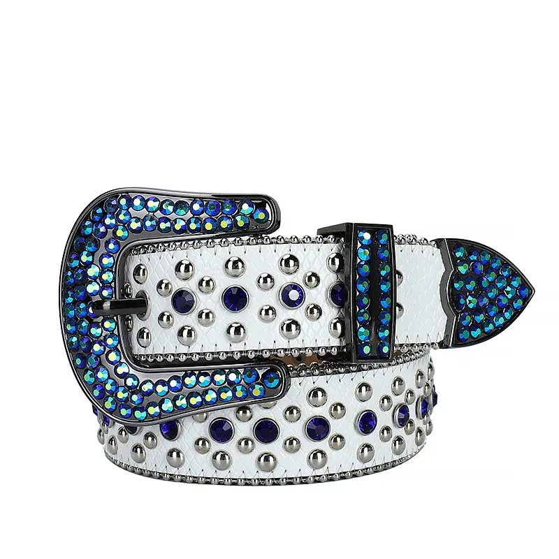 Fashion Diamond Belt for Men and Women