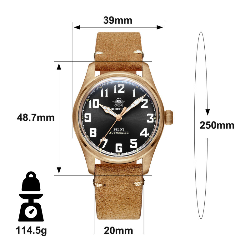 Automatic Mechanical  Men's Watch Bronze — foto 6