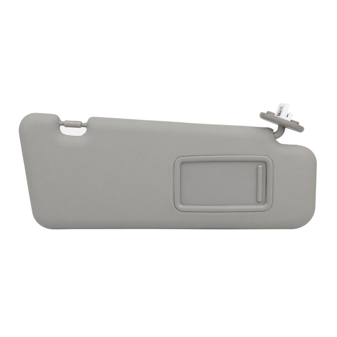 For 08-13 Highlander Passenger Gray Sun Visor W- Vanity Light Models