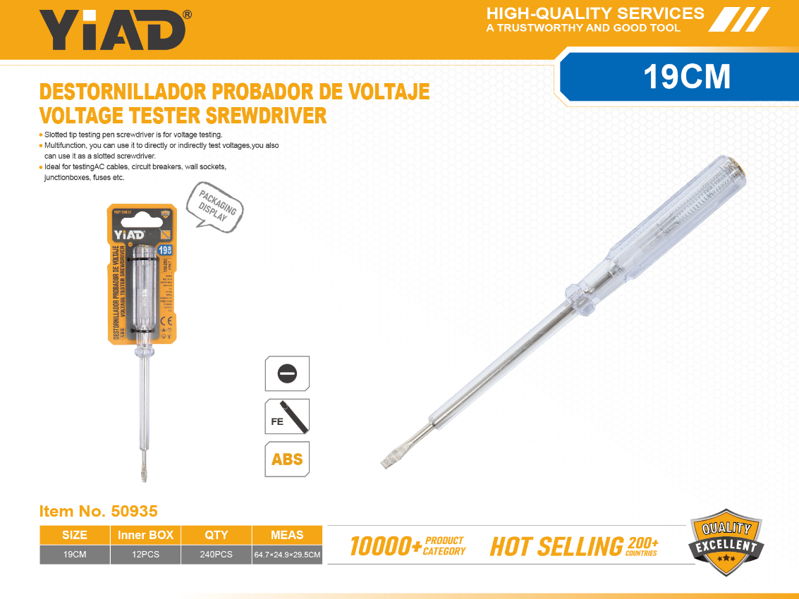 Voltage Test Screwdriver- Only Support Self-pickup, Free Shipping Price Is Anti-auction Pric