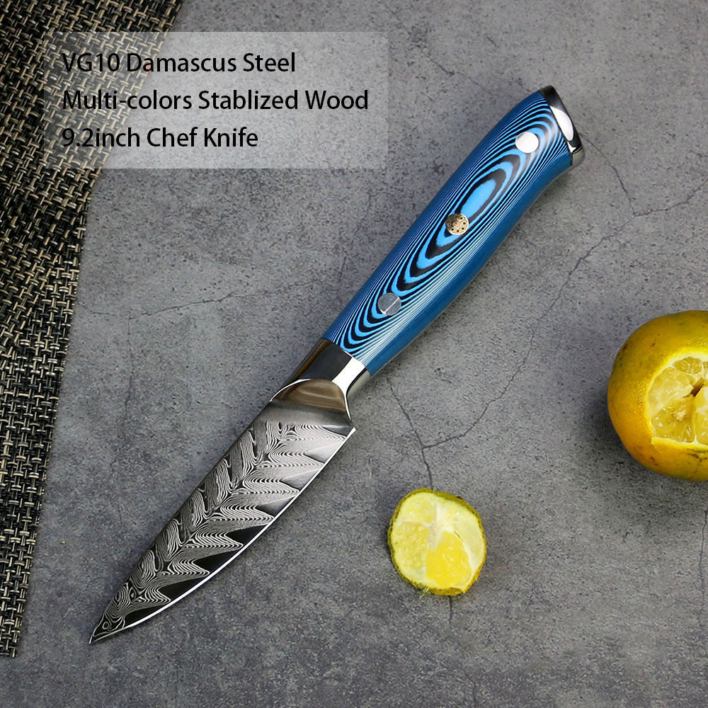 Title 3, Household Damascus Fruit Multipurpose Knife