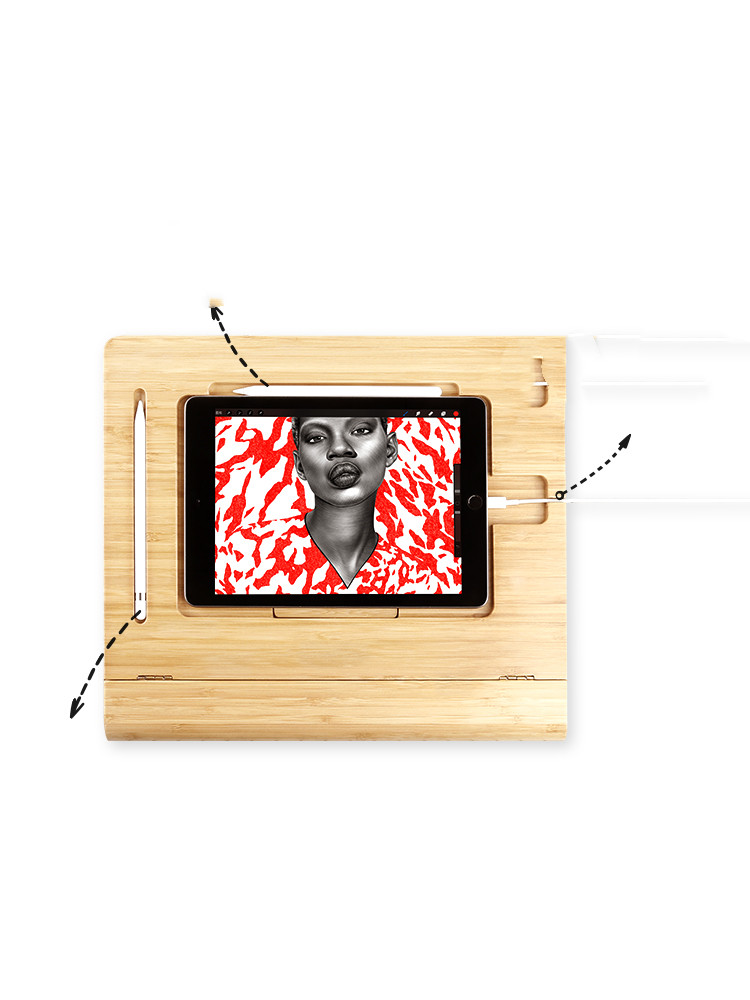 Compatible with Apple, Tablet Computer Adjustable Stand Ipad Pro Drawing Board - Image 6