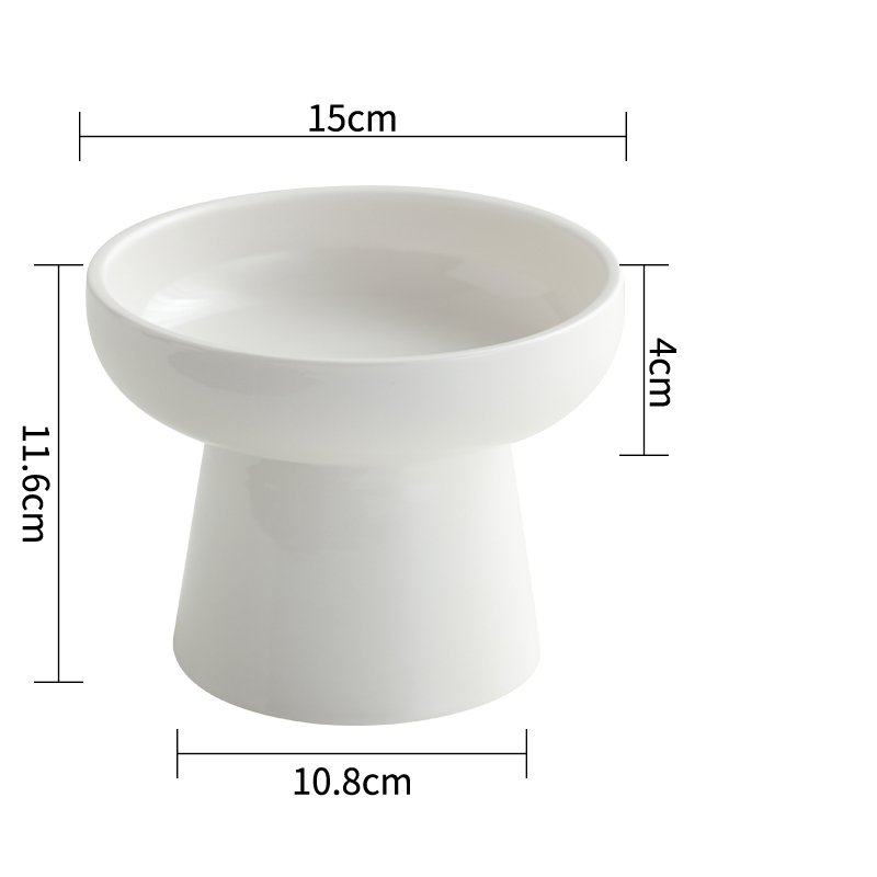 Large 15CM Bright White