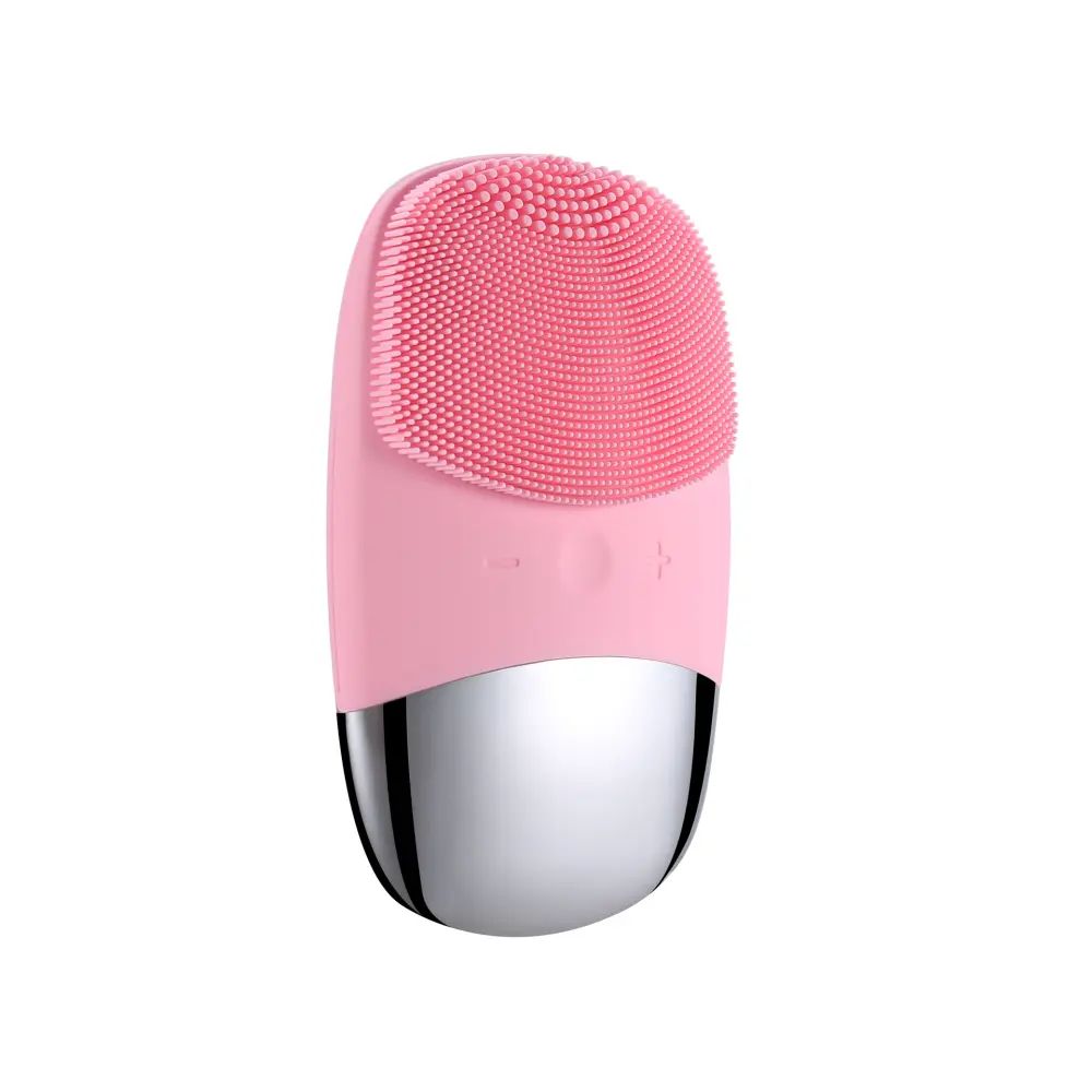Mini Silicone Electric Face Cleansing Brush Facial Cleanser Skin