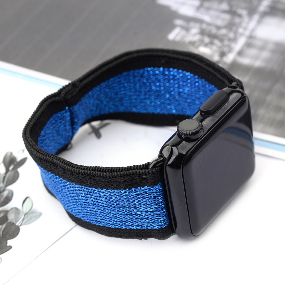 Title 6, Iwatch Elastic Retractable Fabric Woven Nylon W...