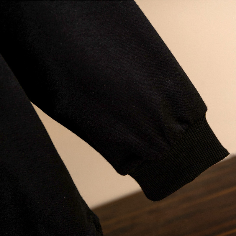 Loose And Slim Casual Round Neck Long-sleeved Sweater