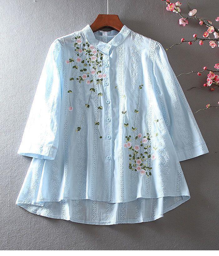 Title 5, Vintage Lace Shirt Women