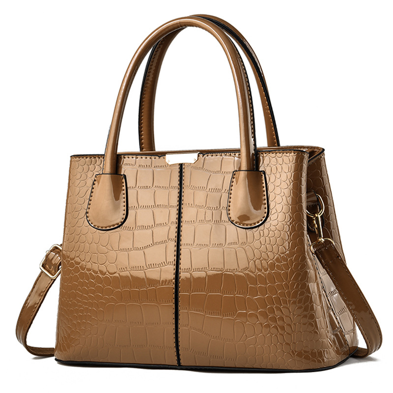 Stone Grain Simple Female Bag Large Capacity