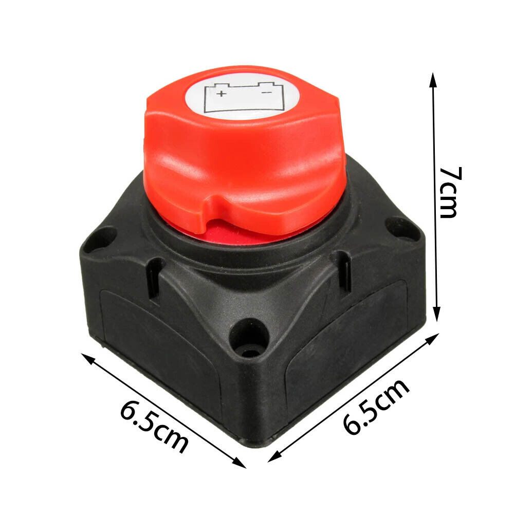 12V 600A Battery  Isolator Cut Off Kill Fit For Knob Marine Boat Camper UK — foto 4